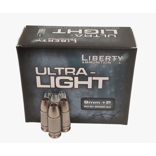 LIB 9MM+P UL 50GR HP COPPER 20 - Win Repeating Arms Promotion